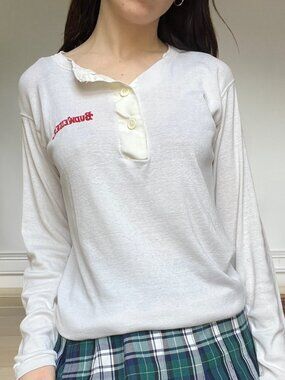 Vintage 80s Budweiser Busch long sleeve